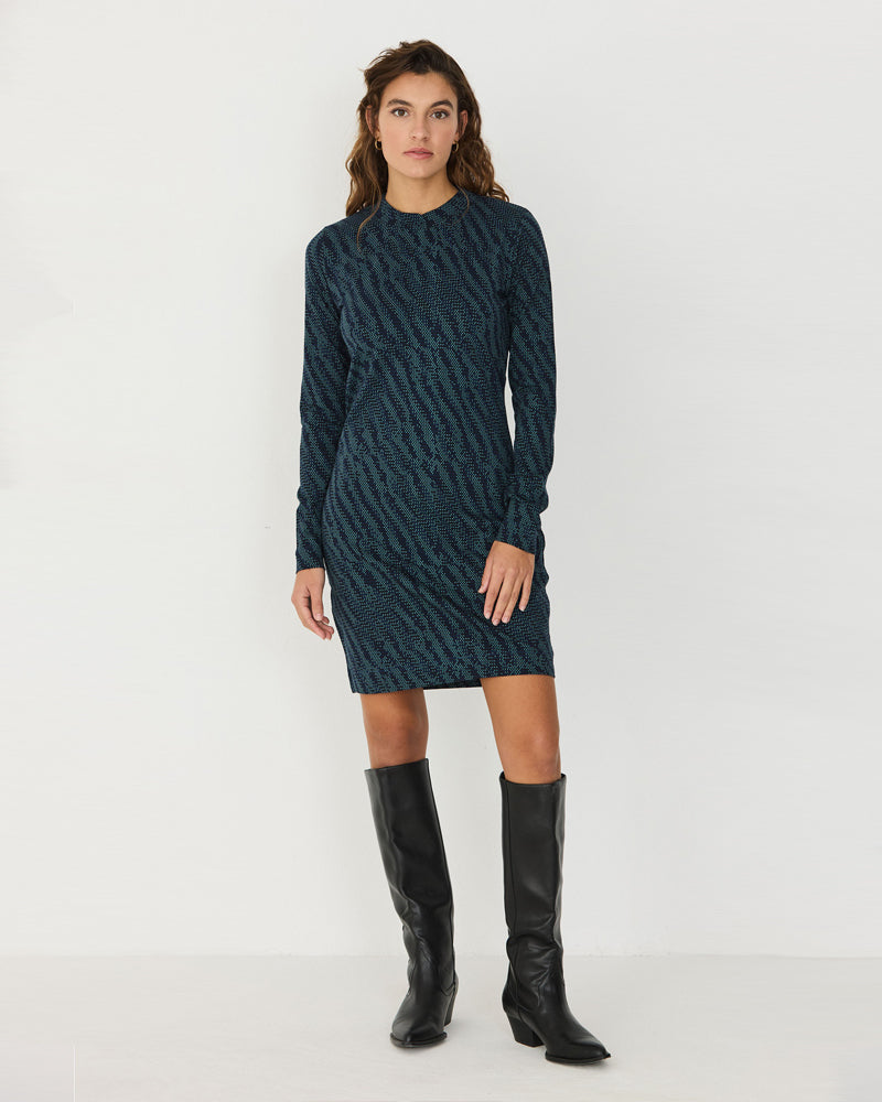 SKFK Kleid BIOLETA MINERAL aus Bio-Baumwolle
