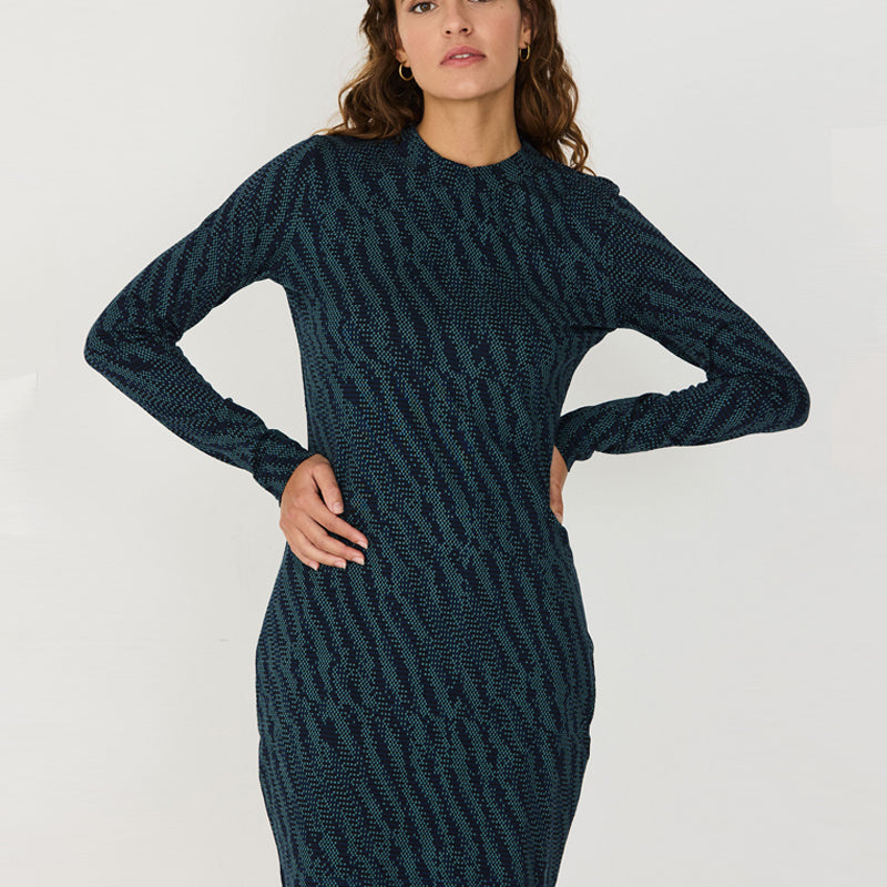 SKFK Kleid BIOLETA MINERAL aus Bio-Baumwolle