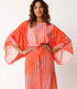 SKFK kimono jurk LIGI ORANGE STRIPES van ecovero