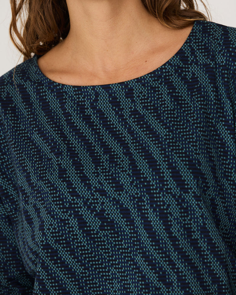 SKFK Shirt mit Print IRIDE SAUVAGE aus Bio-Baumwolle