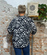 SKFK wijde blouse  met print TINA CAMO van ecovero