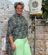 SKFK wijde blouse  met print TINA SAUVAGE van ecovero