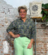 SKFK wijde blouse  met print TINA SAUVAGE van ecovero