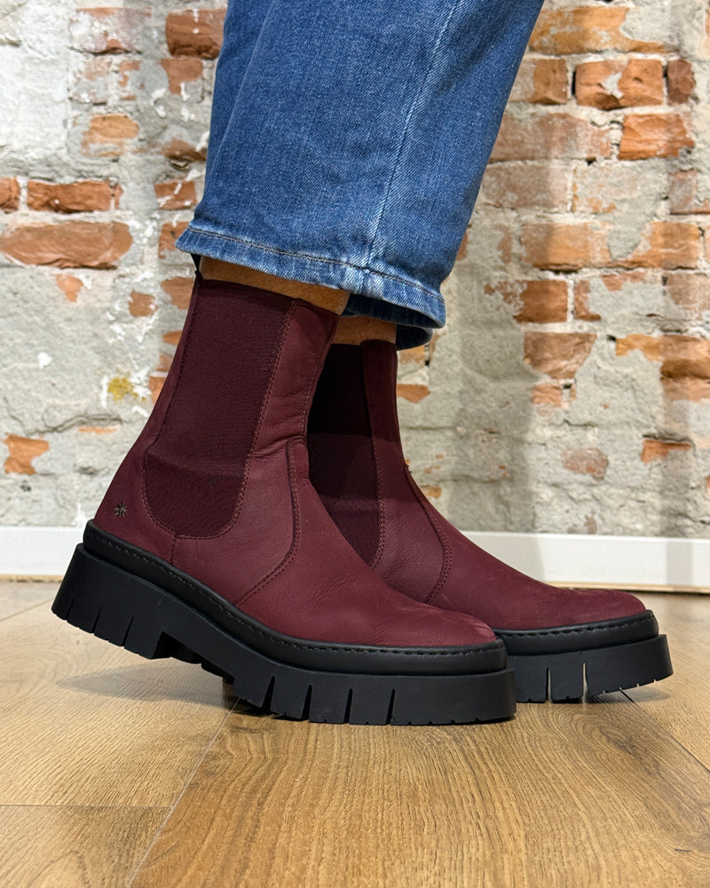 ART nachhaltiger CHELSEA BOOT mit dicker Sohle LEEDS BLACK