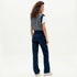 THINKING MU wijde spijkerbroek THERESA DARK DENIM
