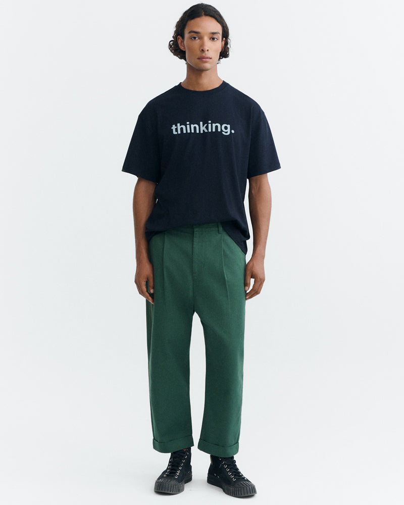 THINKING MU Hose WOTAN CLEAN DENIM Bio-Baumwolle
