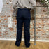 THINKING MU wijde spijkerbroek THERESA DARK DENIM