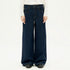 THINKING MU spijkerbroek HEDDA DARK DENIM wijde pijpen