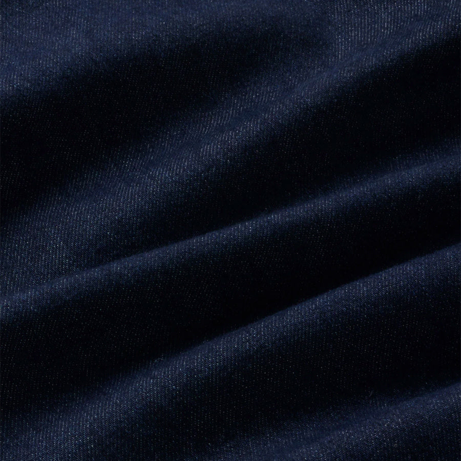 THINKING MU spijkerbroek HEDDA DARK DENIM wijde pijpen