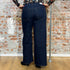 THINKING MU spijkerbroek HEDDA DARK DENIM wijde pijpen