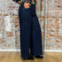 THINKING MU spijkerbroek HEDDA DARK DENIM wijde pijpen