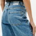 THINKING MU wijde spijkerbroek THERESA CLEAN DENIM