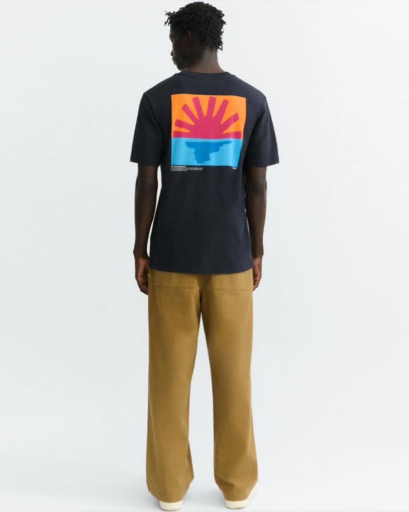THINKING MU Shirt ZACH FISHERMAN Bio-Baumwolle