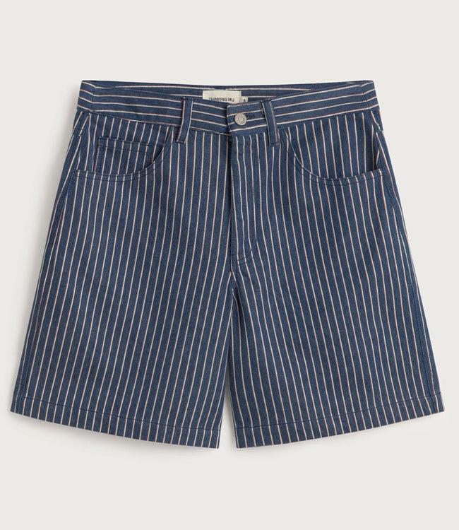 THINKING MU korte broek LUISA STRIPES biokatoen