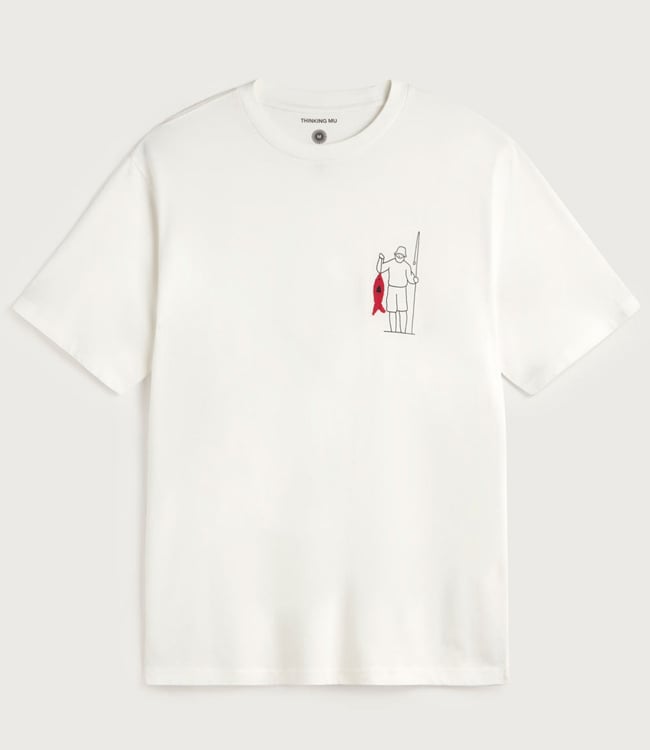 THINKING MU shirt ZACH FISHERMAN biologisch katoen