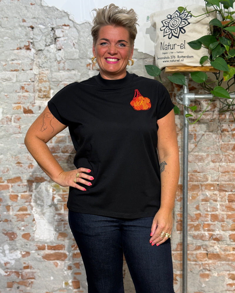 THINKING MU t-shirt VOLTA MANDARINAS van biologisch katoen