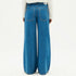 THINKING MU spijkerbroek HEDDA MID DENIM wijde pijpen