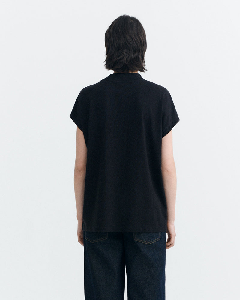 THINKING MU Basic T-Shirt VOLTA RED aus Bio-Baumwolle