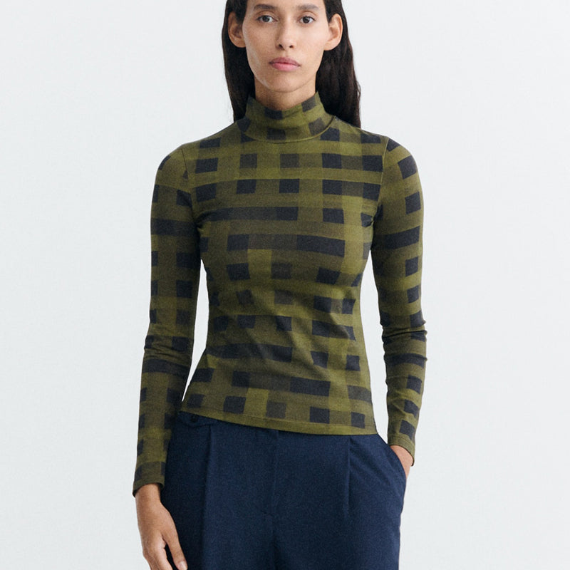 THINKING MU Langarmshirt BRISA OMBRE Bio-Baumwolle