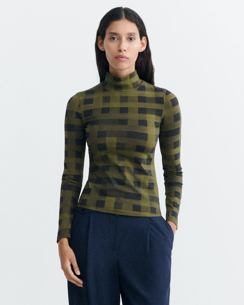 THINKING MU Langarmshirt BRISA OMBRE Bio-Baumwolle