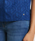 TRANQUILLO batist blouse LUNA NAVY biologisch katoen
