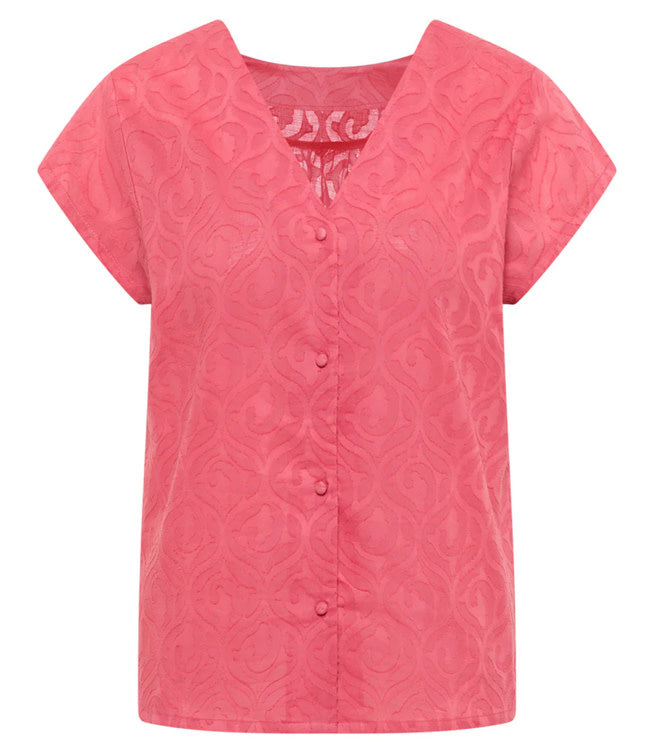 TRANQUILLO batist blouse LUNA BERRY biologisch katoen