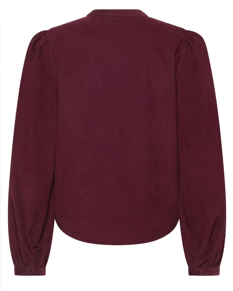 TRANQUILLO blouse ANITA WINE biologisch katoen corduroy