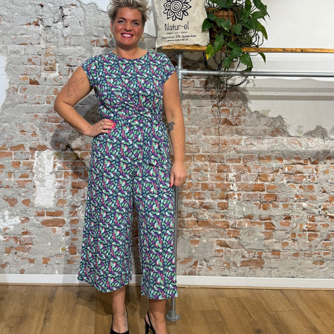 TRANQUILLO jumpsuit FINA BOTANIC ecovero jersey
