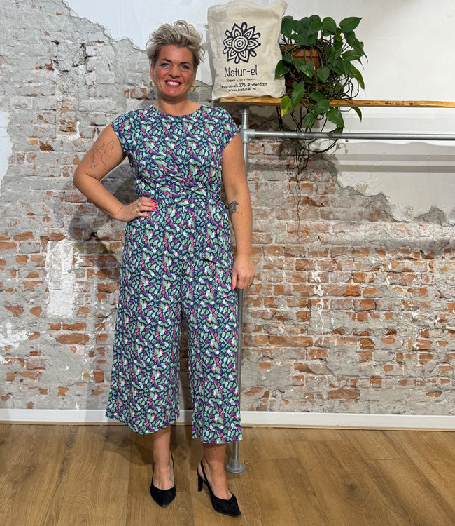 TRANQUILLO jumpsuit FINA BOTANIC ecovero jersey
