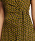 TRANQUILLO jurk met strik OLIVIA PAUW ecovero jersey