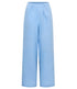 TRANQUILLO linnen broek met plooien BLUE