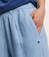 TRANQUILLO linnen broek met plooien BLUE
