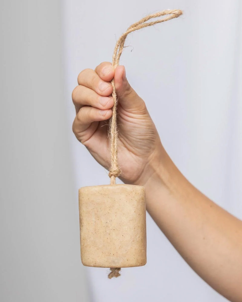 TRANQUILLO zeep aan koordje ORANGE SPICE 120 gr ZERO WASTE