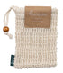 TRANQUILLO sisal zeepzakje met houten kraal ZERO WASTE