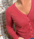 TRANQUILLO v-hals vest LINA BERRY biologisch katoen