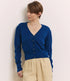 TRANQUILLO v-hals vest LINA NAVY biologisch katoen