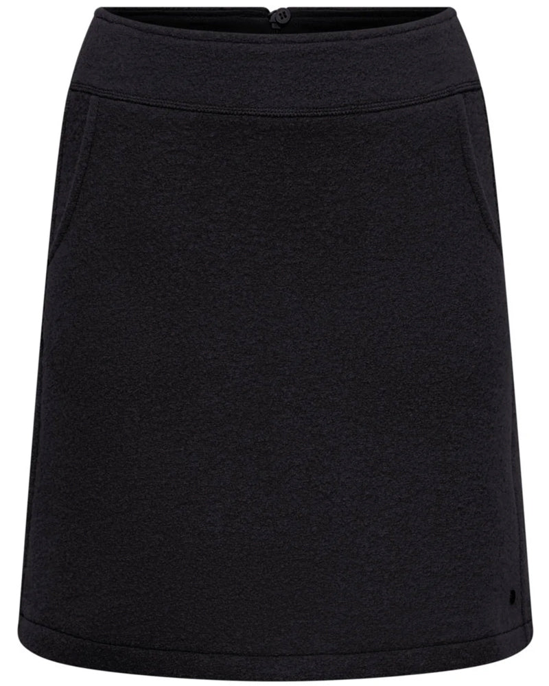 TRANQUILLO Strickrock mit Print JESS BLUE