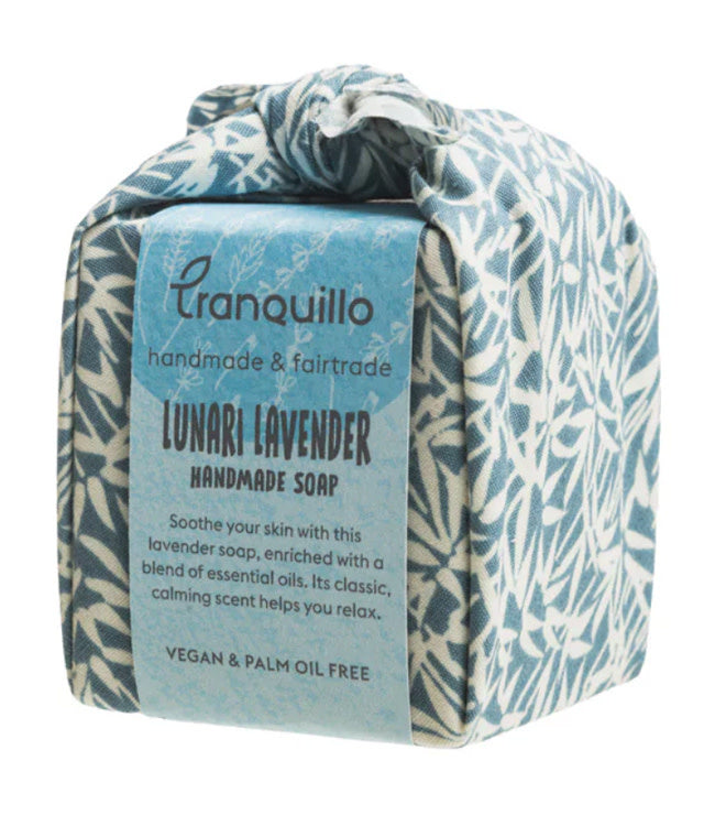 TRANQUILLO blok zeep LAVENDER 120 gr ZERO WASTE