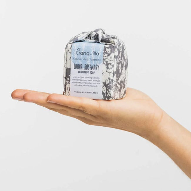 TRANQUILLO blok zeep ROSEMARY 120 gr ZERO WASTE
