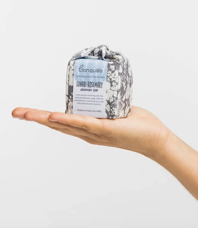 TRANQUILLO blok zeep ROSEMARY 120 gr ZERO WASTE