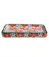 TRANQUILLO Zeep schaaltje van keramiek  ORANGE FLOWER Handmade & Fairtrade