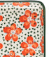 TRANQUILLO Zeep schaaltje van keramiek  ORANGE FLOWER Handmade & Fairtrade