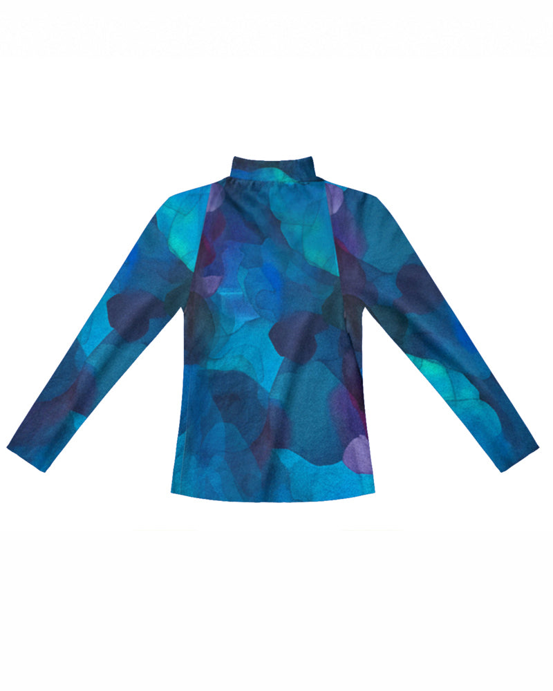 WiDDA coltrui top NEELTJE CLOUDS met print van ECOVERO viscose