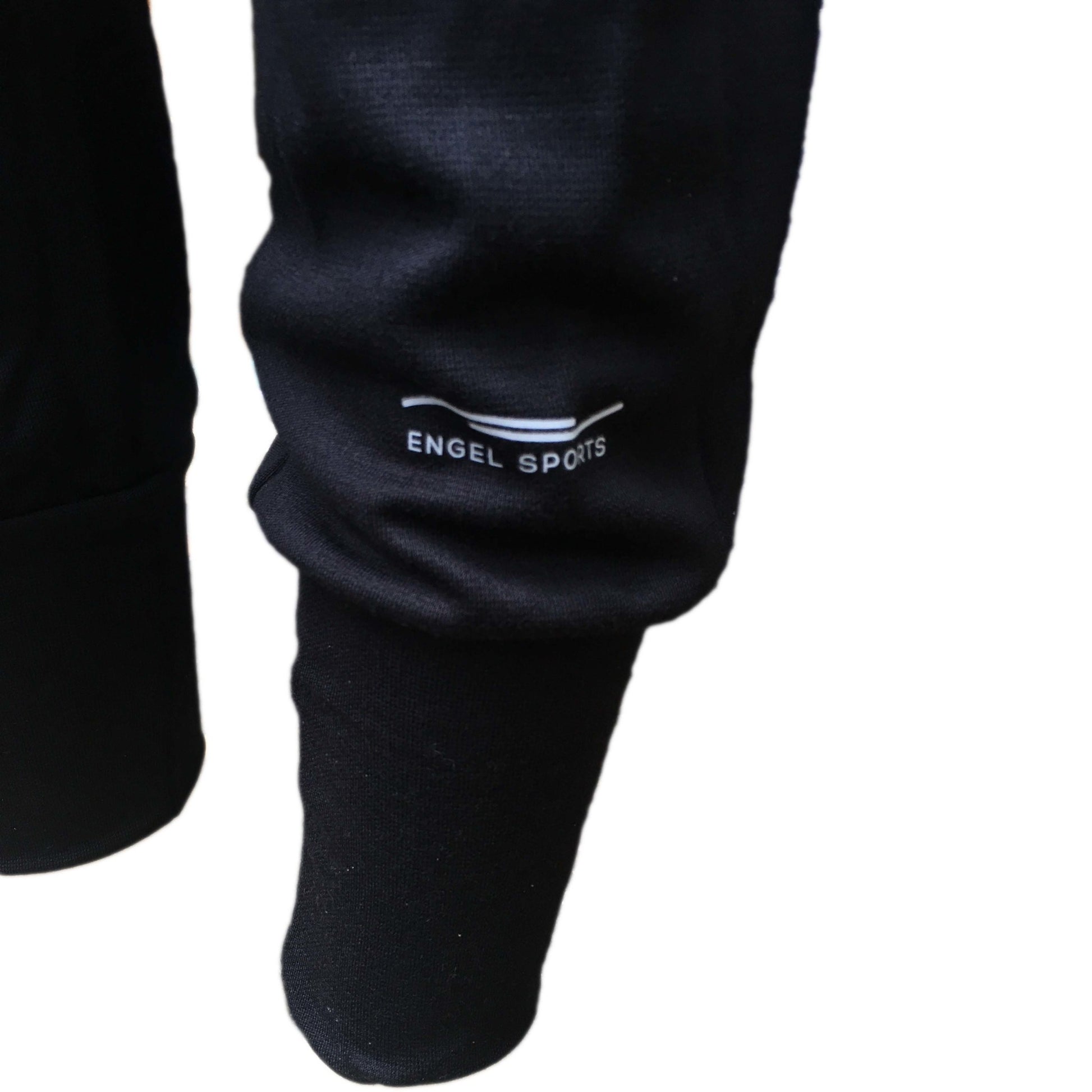 ENGEL NATUR Wol zijde yoga broek dames ZWART 240 gr/m2